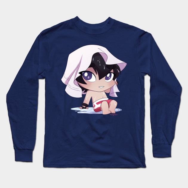 Pool Keith Chibi Long Sleeve T-Shirt by mishydraws